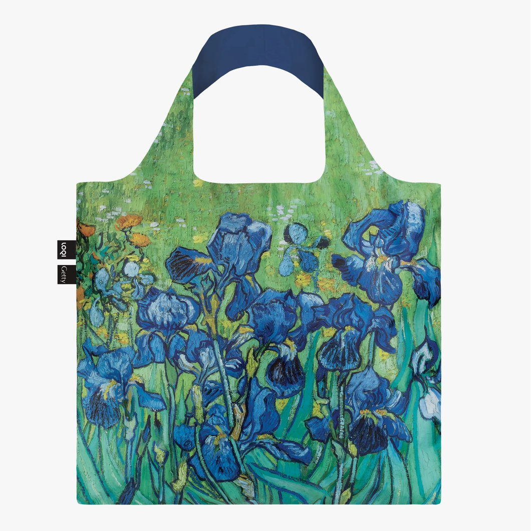 LOQI Vincent Van Gogh Irises Recycled Bag