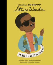 Load image into Gallery viewer, Little People Stevie Wonder Book
