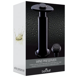 BarCraft Deluxe Wine Preserver Set