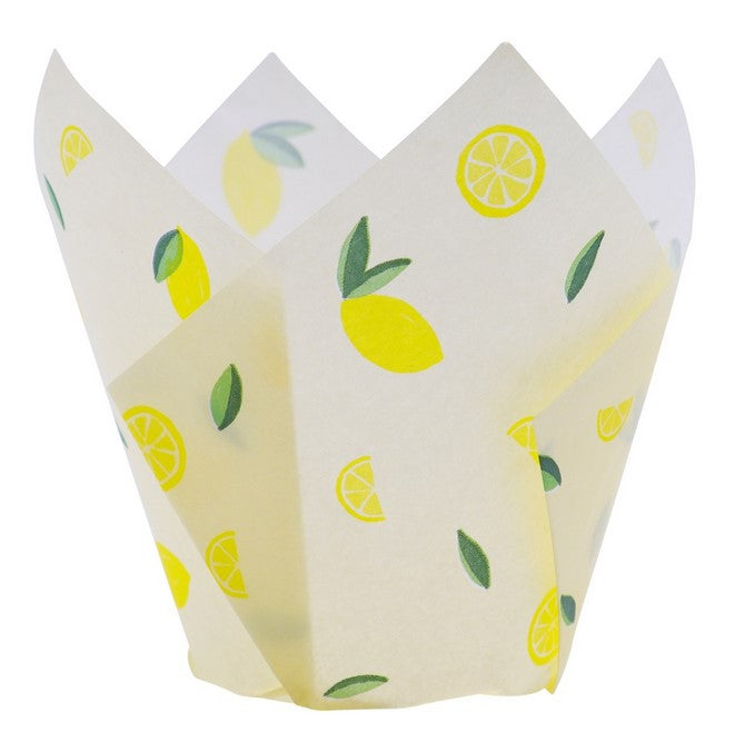 PME Tulip Muffin Cases - Lemons