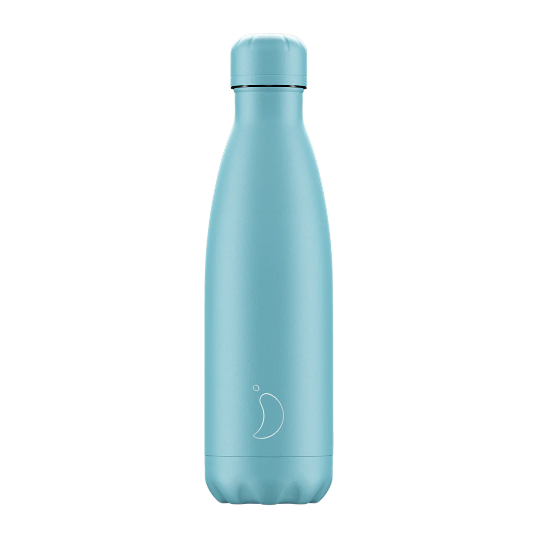 Chilly's 500ml Bottle - All Pastel Blue