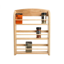 Load image into Gallery viewer, T&amp;G Scimitar 18 Jar Spice Rack
