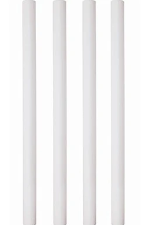 PME Pack of 4 Plastic Dowel Rods - 12.5