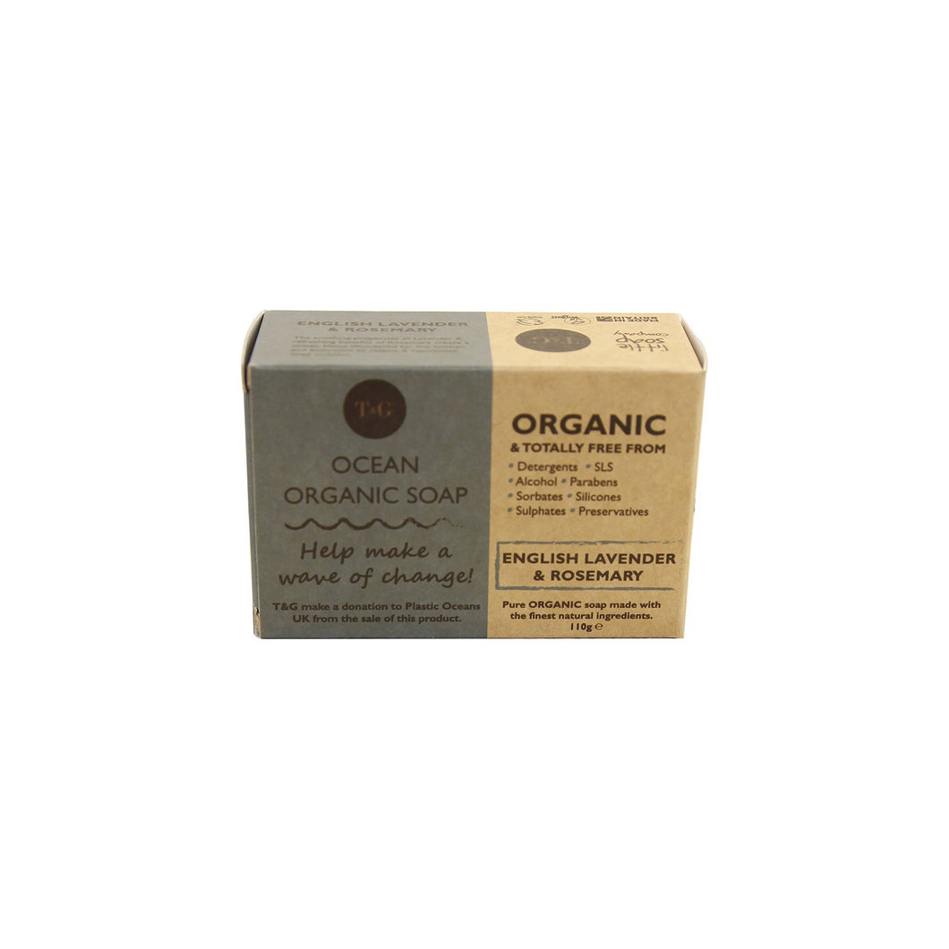 T&G Ocean Organic Soap - Lavender and Rosemary