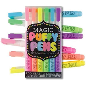 Magic Neon Puffy Pens
