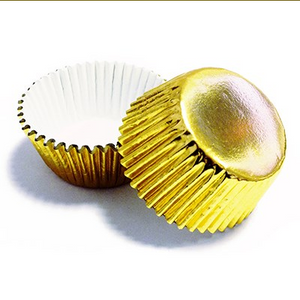 PME Mini Metallic Baking Cases - Gold