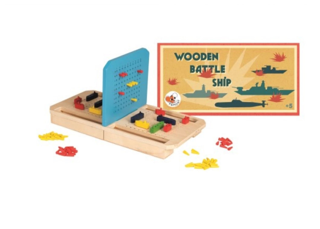 Wooden Battleship Game