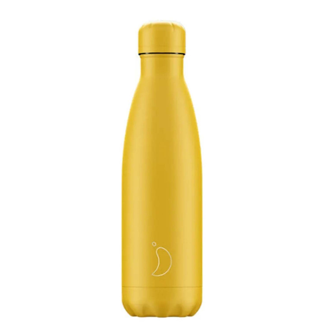 Chilly's Bottle 500ml - Matte Burnt Yellow