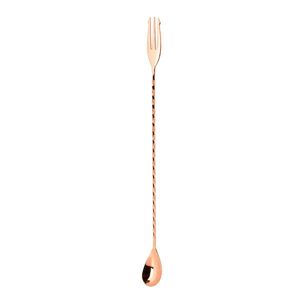Bar Professional Copper Trident Barspoon - 40cm