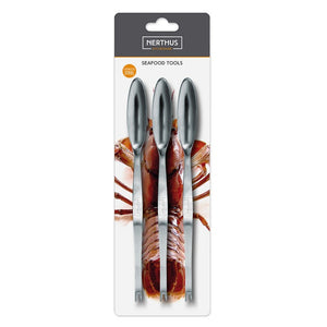 Nerthus Stainless Steel Seafood Tools - Set of 3