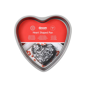 Dexam Non-Stick Heart Shaped Pan - 8"