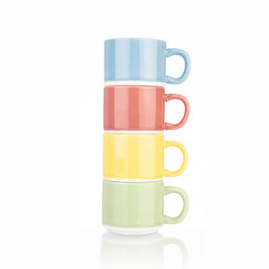 Siip Raw Base Solid Colour Stacking Espresso