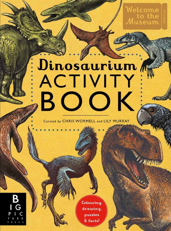 Dinosaurum Activity Book