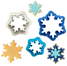 Load image into Gallery viewer, Decora Cookie Cutter Set - Snowflakes
