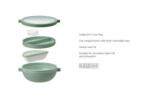 Mepal Vita Lunch Bowl  - Nordic Sage