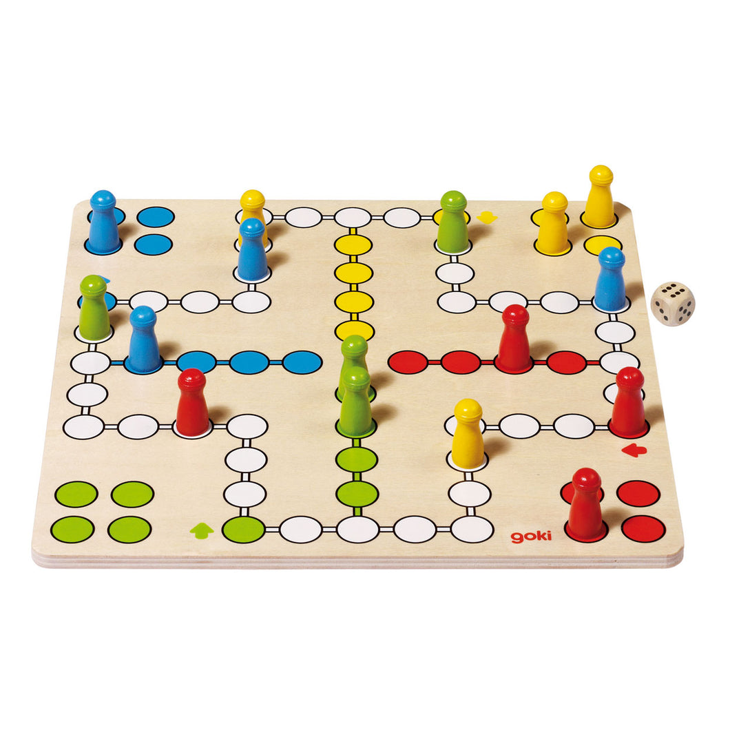 Wooden Ludo Board Game