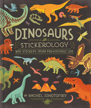 Load image into Gallery viewer, Dinosaus Stickerology Book
