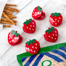 Load image into Gallery viewer, Rex London Bag Clips Set of 6 Strawberry
