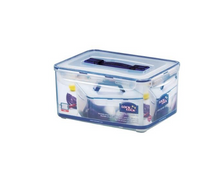 Load image into Gallery viewer, Lock &amp; Lock Rectangular Box with Freshness Tray and Handle - 8L
