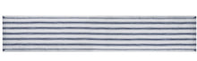 Load image into Gallery viewer, Mikasa Table Runner - Navy Stripe Linen-Blend
