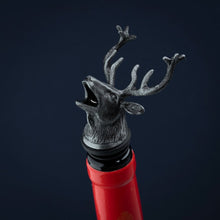 Load image into Gallery viewer, Taproom Stag Wine Pourer Matt Pewter

