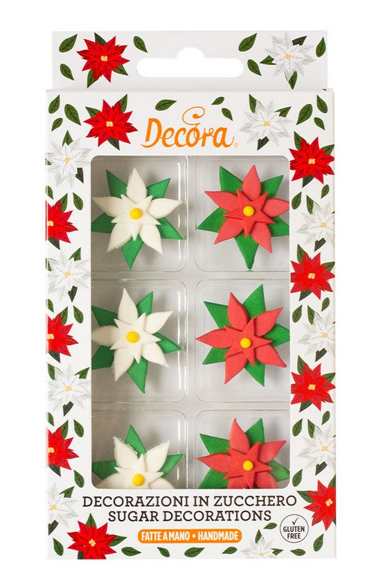 Decora Sugar Decorations - Christmas Stars