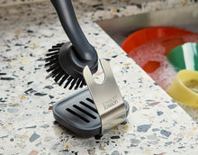 Load image into Gallery viewer, Joseph Joseph SinkTech Dish brush with Stand
