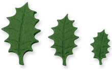 Load image into Gallery viewer, PME Holly Leaf Plunger Cutters Set of 3
