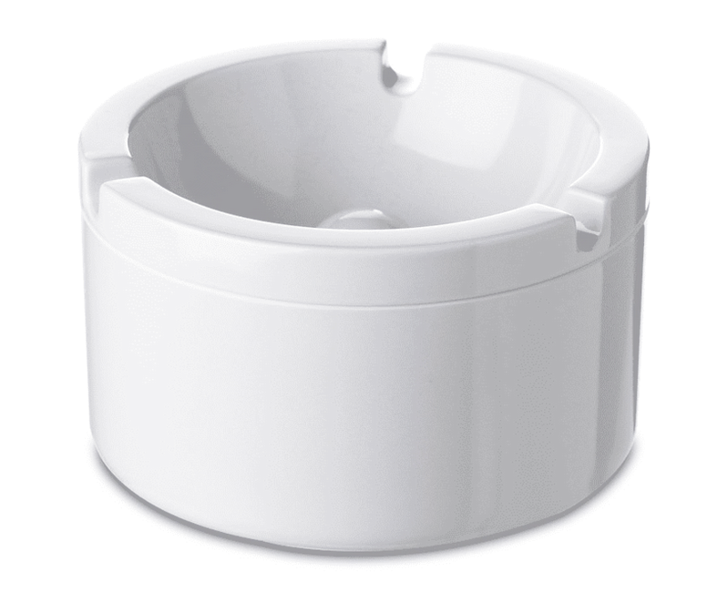 Mepal Ashtray with Lid - White