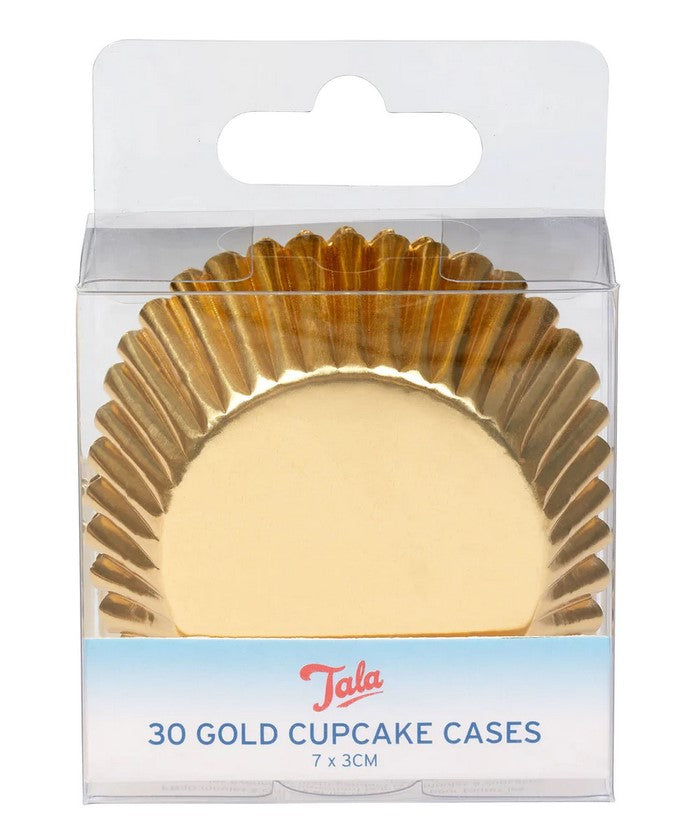 Tala Foil  Cupcake Cases - Gold