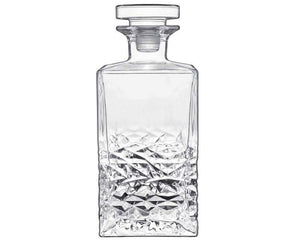 Mixology Textures Glass Decanter