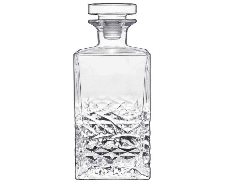 Mixology Textures Glass Decanter