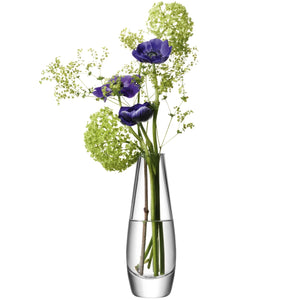 LSA Flower Single Stem Vase - Clear (17cm)