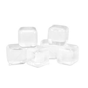 Kikkerland Clear Reusable Ice Cubes - Pack of 30