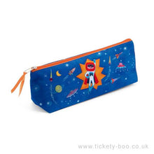 Load image into Gallery viewer, Lovely Paper Pencil Case - Blue Super Boy
