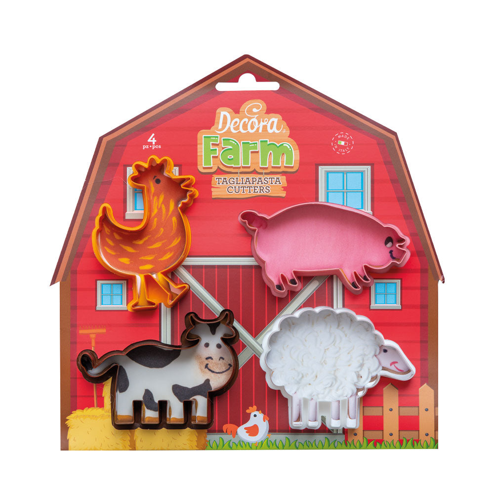 Decora Cookie Cutter Set - Farm Animals