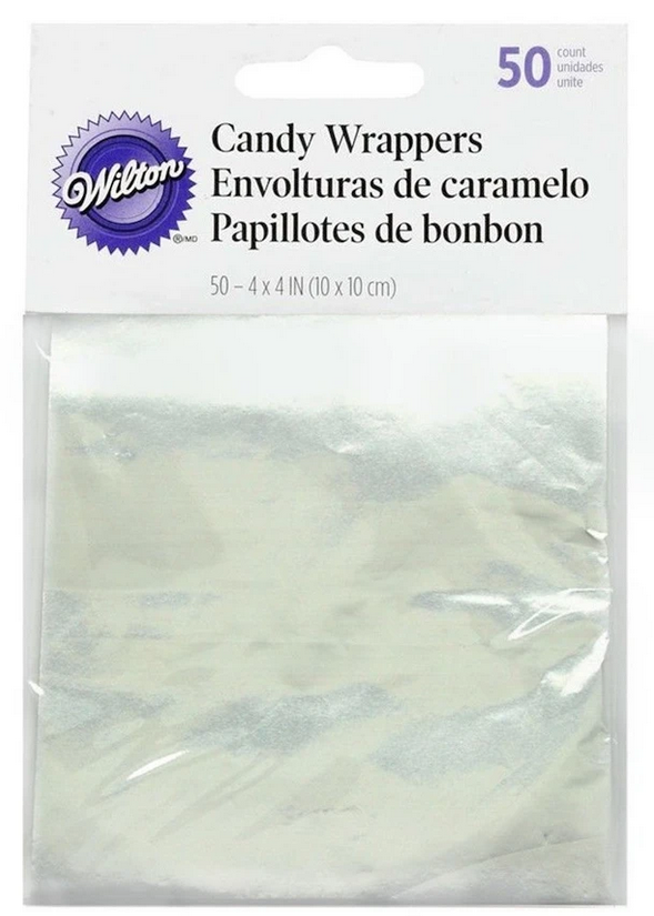 Wilton Foil Wrappers - Silver