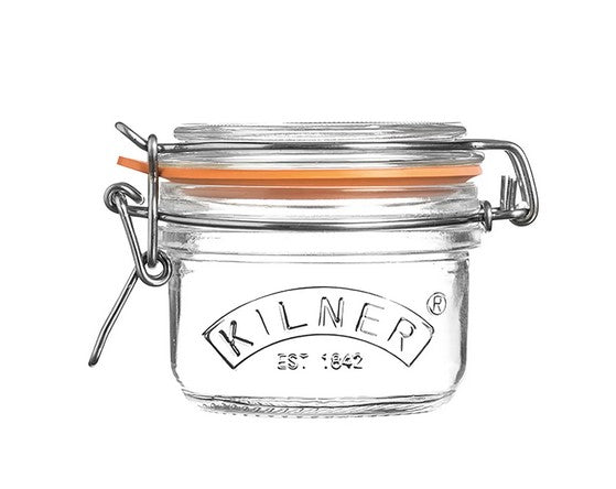 Kilner Clip Top Jar - Square, 0.125 Litre