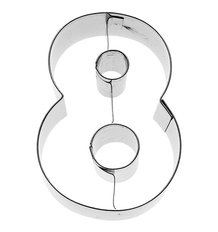 Birkmann Cookie Cutter - Number 8