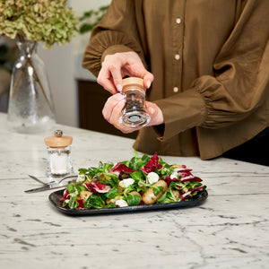 Cole & Mason Holborn Acrylic and Natural Wood Pepper Mill 95mm