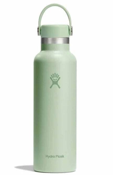 Hydroflask Standard Mouth Bottle with Flex  Cap 21oz - Aloe
