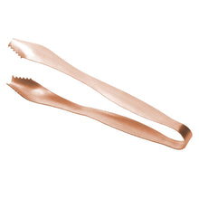 Load image into Gallery viewer, Bar Professional Copper Ice Tongs - 18cm
