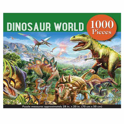 Jigsaw Puzzle - Dinosaur World (1000pc)
