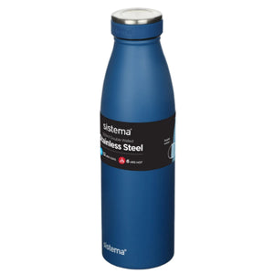 Sistema Stainless Steel Bottle 500ml - Assorted colours