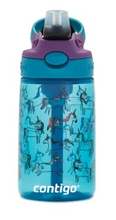 Load image into Gallery viewer, Contigo Easy Clean Water Bottle 420ml -  Juniper Unicorns
