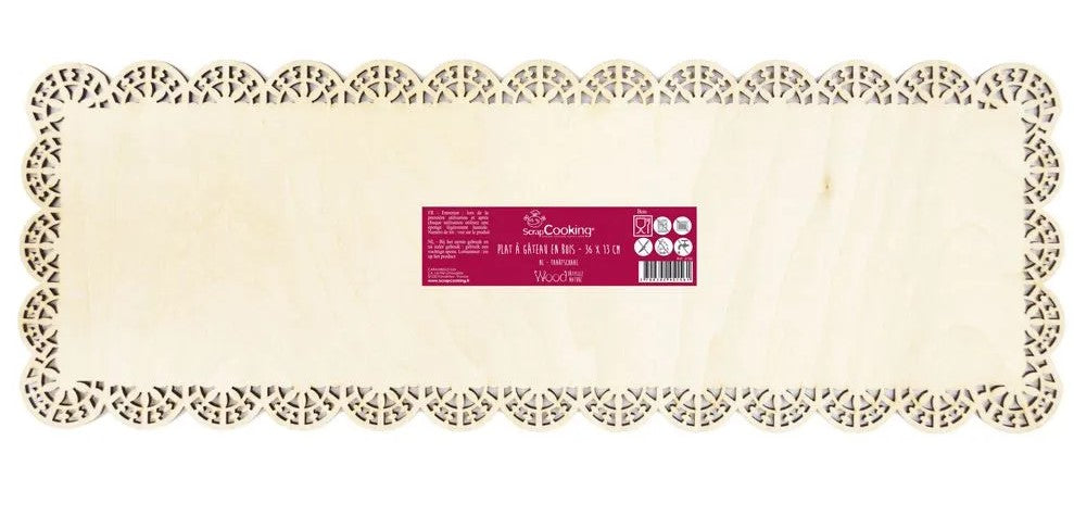 Eddingtons Wooden Serving Plate - Rectangle