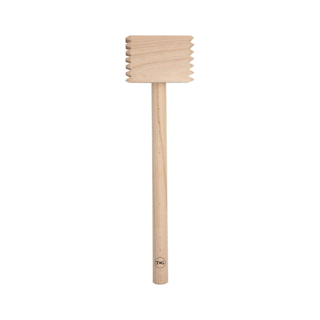 T&G Wooden Square Meat Hammer