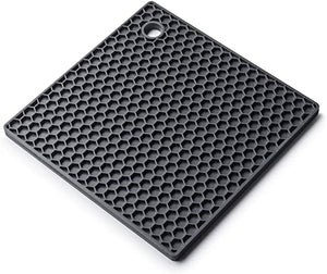 Zeal Silicone Honey Comb Trivet - Dark Grey