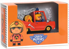 Load image into Gallery viewer, Djeco Crazy Motors Little Fire Truck
