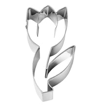 Load image into Gallery viewer, Birkmann Cookie Cutter Tulip, Stainless Steel 6cm
